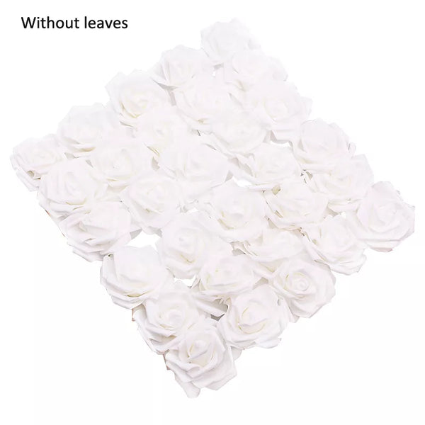 8CM Artificial PE Foam Rose Bouquet Flower