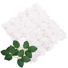 8CM Artificial PE Foam Rose Bouquet Flower