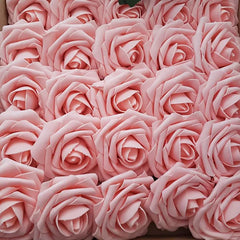 8CM Artificial PE Foam Rose Bouquet Flower