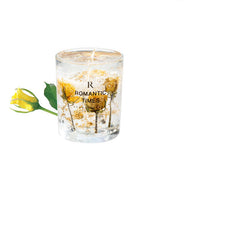 Real Flower Jelly Wax Essential Oil Fragrant Candle