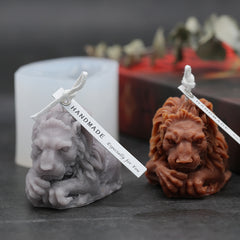 Lion Candle Mold Handmade Candle