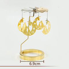 Romantic Scented Candle Rotating Candlestick