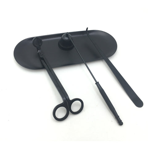 Household Black Scented Candle Cutter, Candle Extinguisher