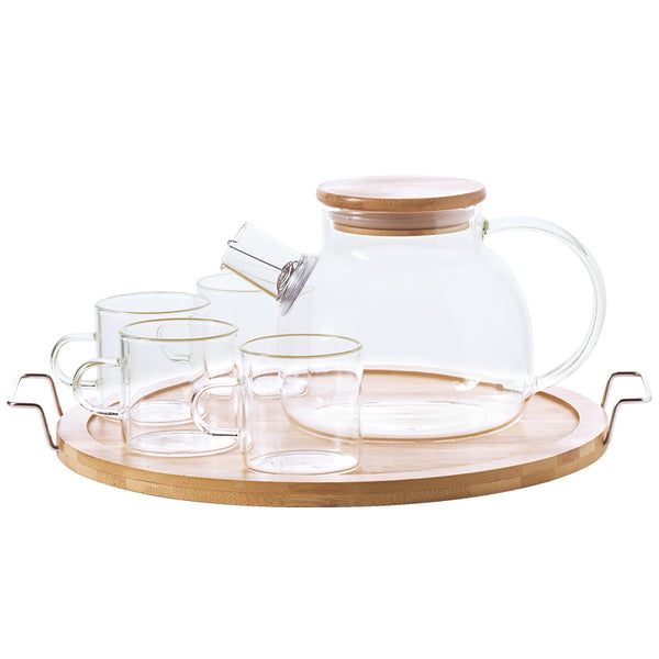 Paohua Teapot Set Heat Resistant Glass Teapot