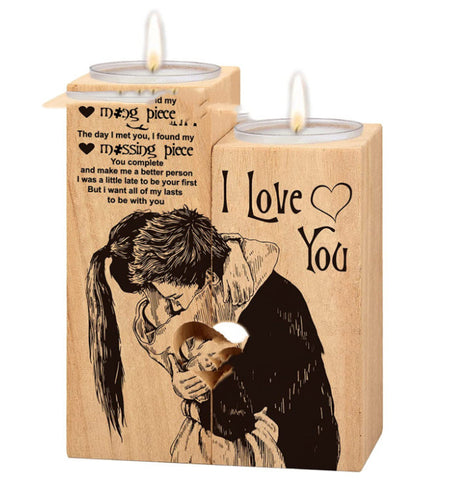 Personalized Gift Candle Holder Birthday Candle Decoration