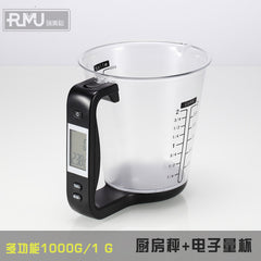 Electronic measuring cup