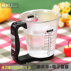 Electronic measuring cup