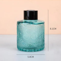 100ml Glass Fragrance Bottle Carved