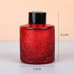 100ml Glass Fragrance Bottle Carved