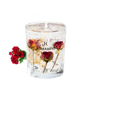 Real Flower Jelly Wax Essential Oil Fragrant Candle