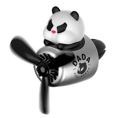 Car Air Freshener Cartoon Animal Rotating Propeller