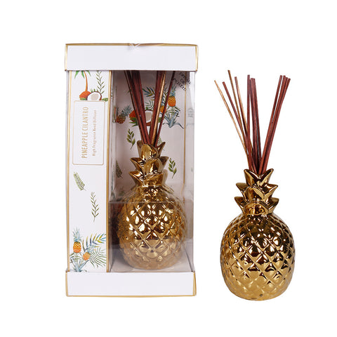 Pineapple ceramic bottle without fire fragrance