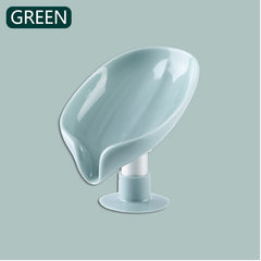 Leaf Shape Soap Box Drain Soap Holder