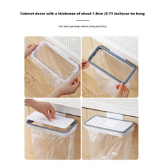 Portable Plastic Garbage Hanging Bag Kitchen Trash Storage