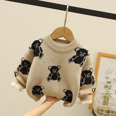 Baby boy warm top children's bottoming shirt