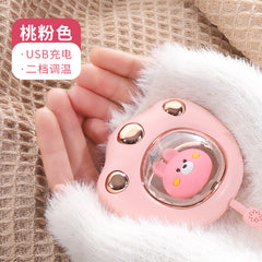 Hand warmer cute mini winter artifact