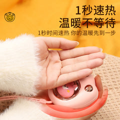 Hand warmer cute mini winter artifact