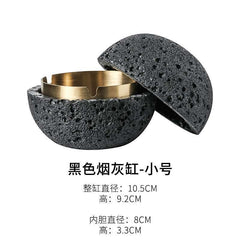 Style ashtray decoration with cover fashion