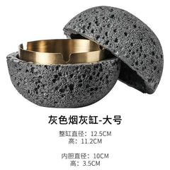 Style ashtray decoration with cover fashion